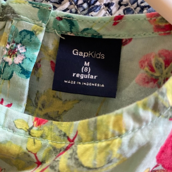 Girls Floral Print Blouse - Picture 10 of 10